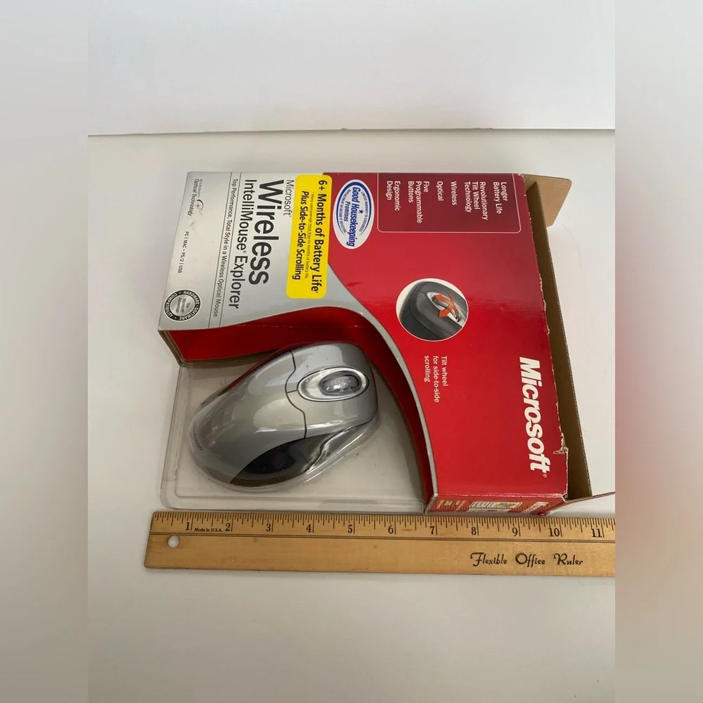 Microsoft Wireless IntelliMouse Explorer Tilt Wheel New